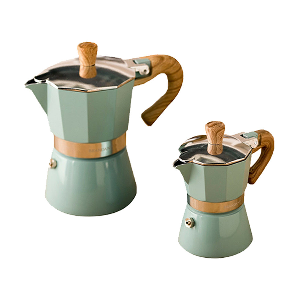 Octagonal aluminum coffee maker 6472981549418