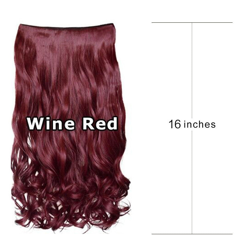 European and American wig female five card wig piece 647665247850