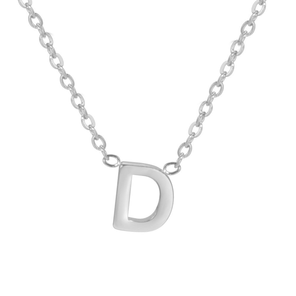 26 Letter Series Necklace For Girls - HD Wireless Product #4