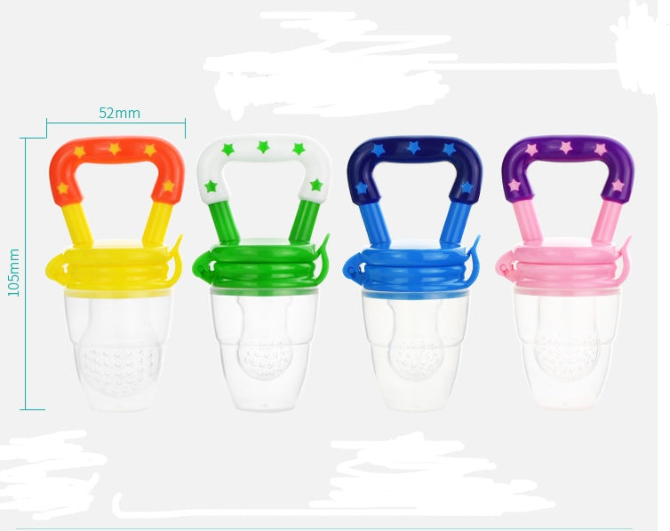 New Baby Silicone Pacifier, Encapsulated To Soothe Complementary Food Feeding Artifact 6480505546920