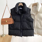 New Sleeveless Cotton-padded Jacket Vest Outer Wear Vest Cardigan Fashion 64824142 2195 4542 b55d a886a3561bfc