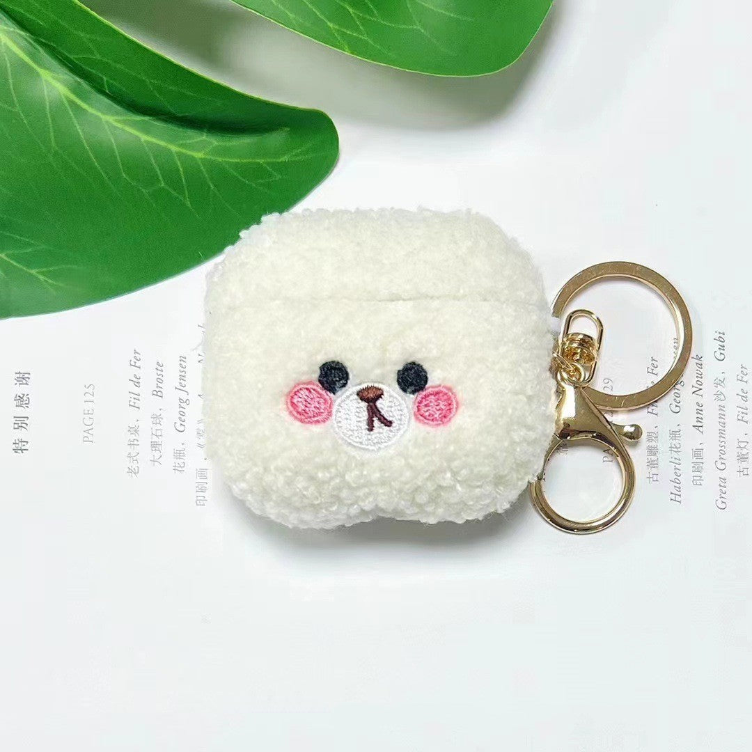 Cute Plush Earphone Cover Protection 648925bf 0b3f 4b43 9ba9 bfc641bdbc4d
