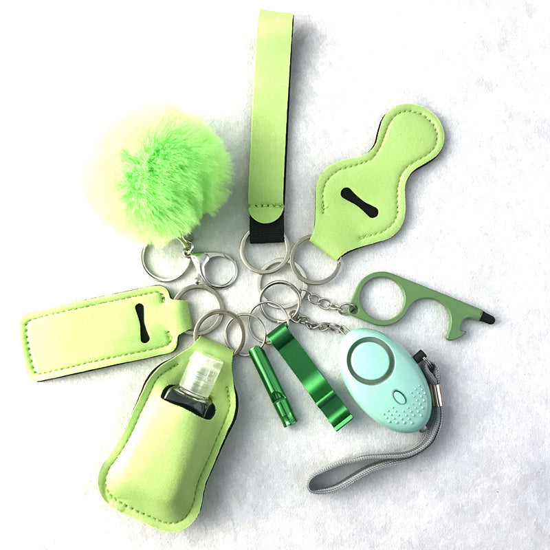 Wrist Keychain 10 Pieces Suit Door Opener Hand Sanitizer Bag 6493f778 958a 4e7c 83c4 3e7c7699463a