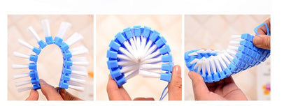 Cleaning Brush Cooker Cleaning Brush Flexible Pool Brush Bath Tile Brush Bathroom Brush Without Dead Angle Floor Brus 6495182