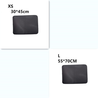 Double Layer Litter Cat Bed Pads Pet Cat Litter Mat Trapping Pets Litter Box Mat Pet Product Bed For Cats House Clean Mat 649