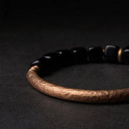 Women's Fashion Cube Obsidian Bracelet 64b82455 f7e8 460d b7d6 5e4749d8b345