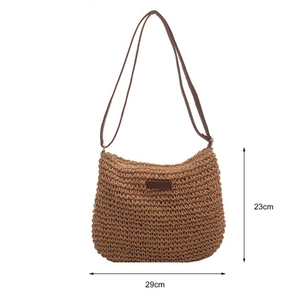 Niche Design Vacation Straw Tote Bag 64bb435b 97d5 45ed afec dc32d14faedf