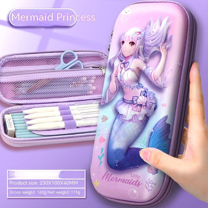 Three-dimensional Pencil Case Primary School Kindergarten Cartoon Large Capacity Pencil Case Pencil Box - 图片 31