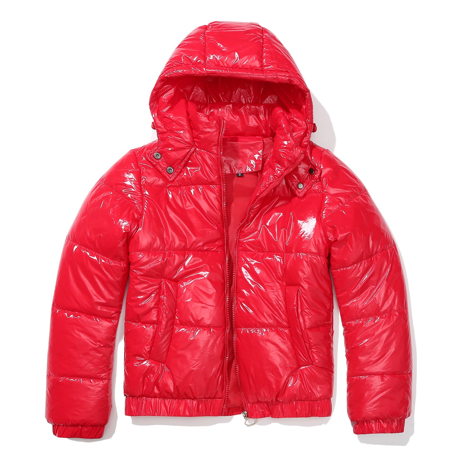 New Fall Winter Hooded Film Splash Proof Jacket Long-sleeved Cotton-padded Coat 64ef4bd2 75d5 468a b61c c7e3339d7610