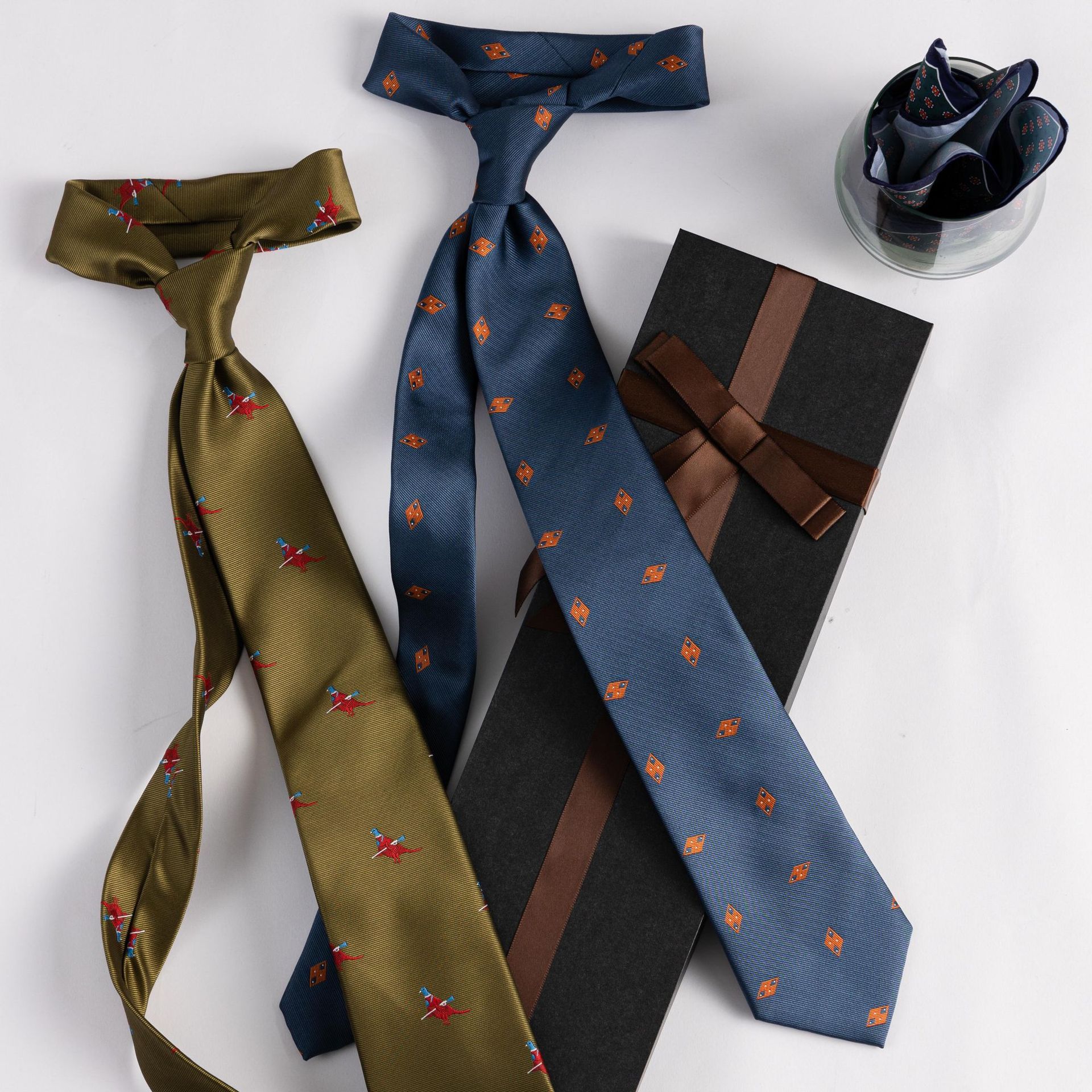 Business Wedding Matching Silk Lined Jacquard Tie 64f3707c ae71 495b 8ed1 67165a9cbdb9