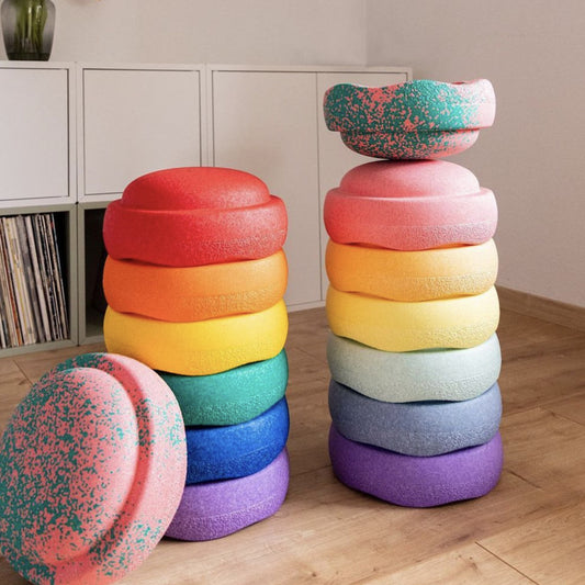 Round Rainbow Stepping Stone Sensory Toy 64fcb7a9 ba44 4415 ae85 d02ffadcbff1