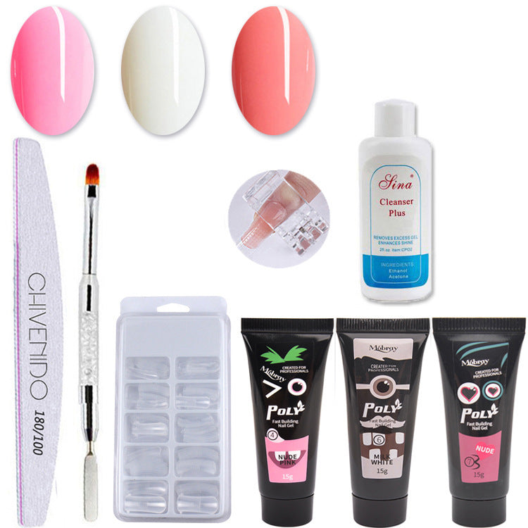 Nail Art Solid Extension Glue Set 6501383489102
