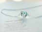 Mermaid bubble 925 silver necklace female net red ins pendant to send girlfriend temperament clavicle necklace 65036898085 29