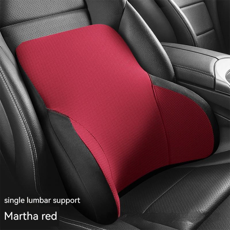 Memory Foam Three-dimensional Hydrophobic Lumbar Support Pillow Oil-proof Light Luxury Comfortable Breathable Car Automotive 