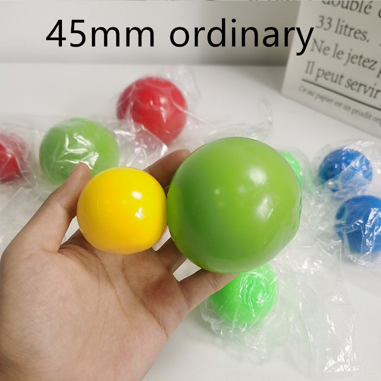 Stick Wall Ball Stress Relief Toys Sticky Squash Ball 650658977246