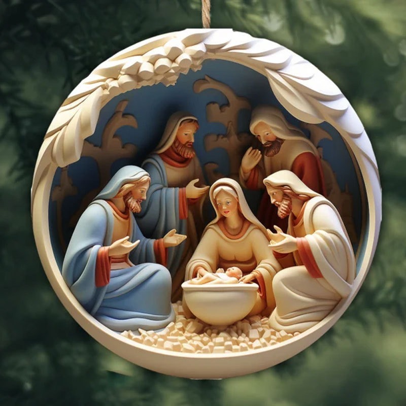 Creative Christmas Acrylic Car Decoration Pendant 650d2d5c 5920 4045 a3c1 07c8fb7a7972