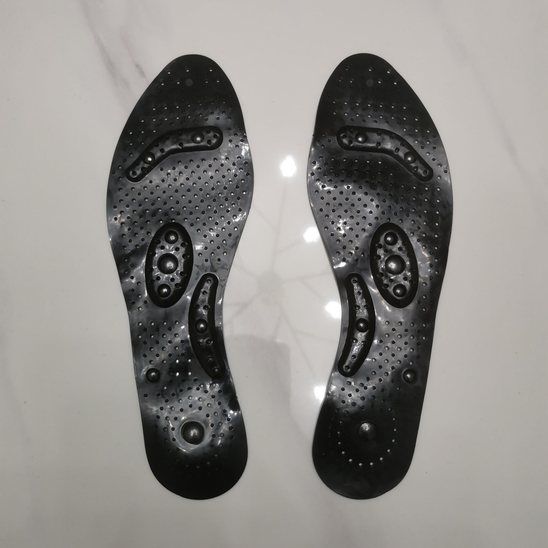 Transparent magnetic therapy insole with 8 magnets 651981440774