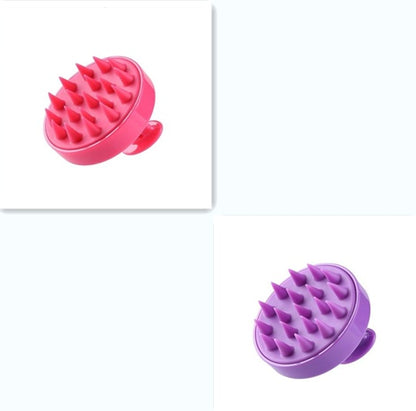 Silicone Shampoo Brush Massage Scalp Hair Brush 652685670090