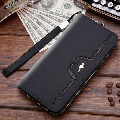 New Men's Wallet Long Zipper 652a547f 5029 4d67 9229 0d6de6c5b53a