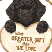 Love Dog Acrylic Key Ring Pendant 6532e993 4f5d 402c bbcb 4129467da025