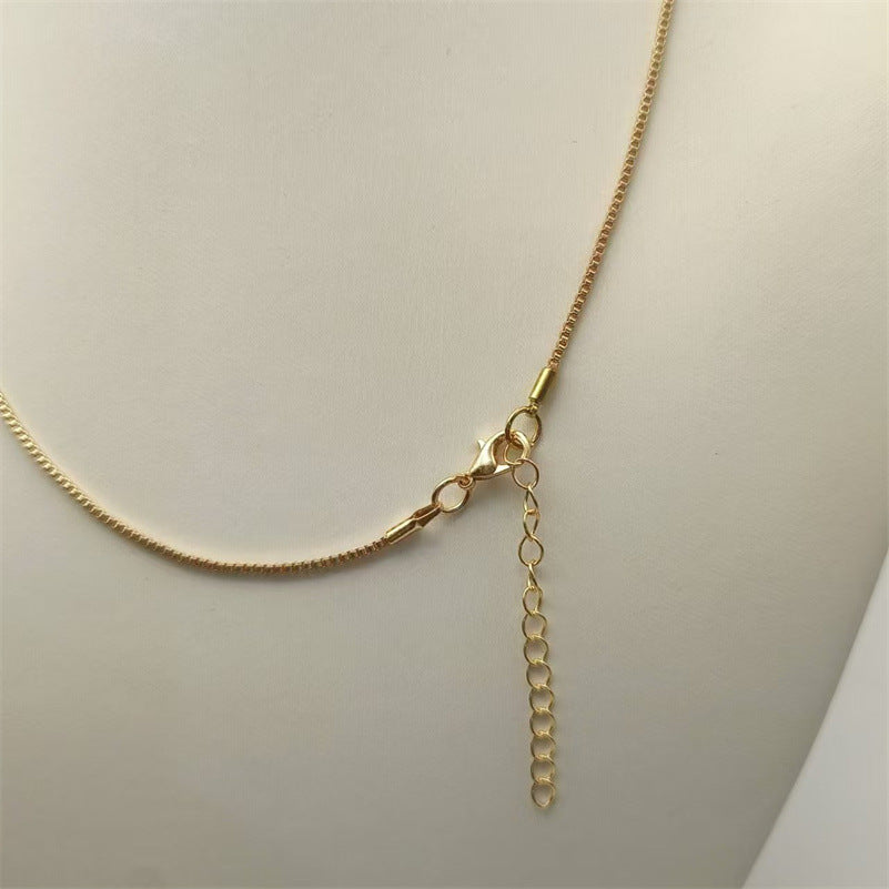 Japanese And Korean Style Oval Artificial Pearl Pendant Ins Light Luxury High-grade Necklace 6539bce3 c373 4ad1 b254 dae3f7e0