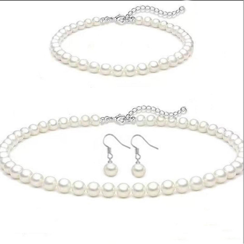 French Retro Artificial Pearl Necklace 653f65fb b153 40c9 b3db 276fba608208