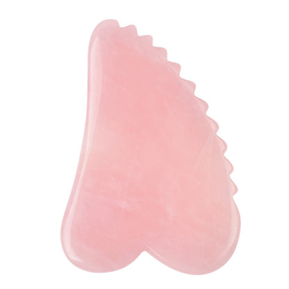 Whole Massage Gua Sha Tools Natural Rose Quartz Massage Stone 6540496844577
