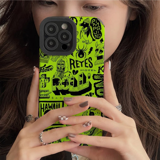 European And American Wave Brand Graffiti English Cartoon Phone Case 654fe2e4 a14d 4ee4 89eb ae278682f23d