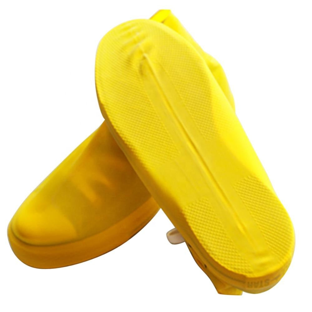 Men and women hiking slip wearable easy to carry silicone rain boots 6550771537556