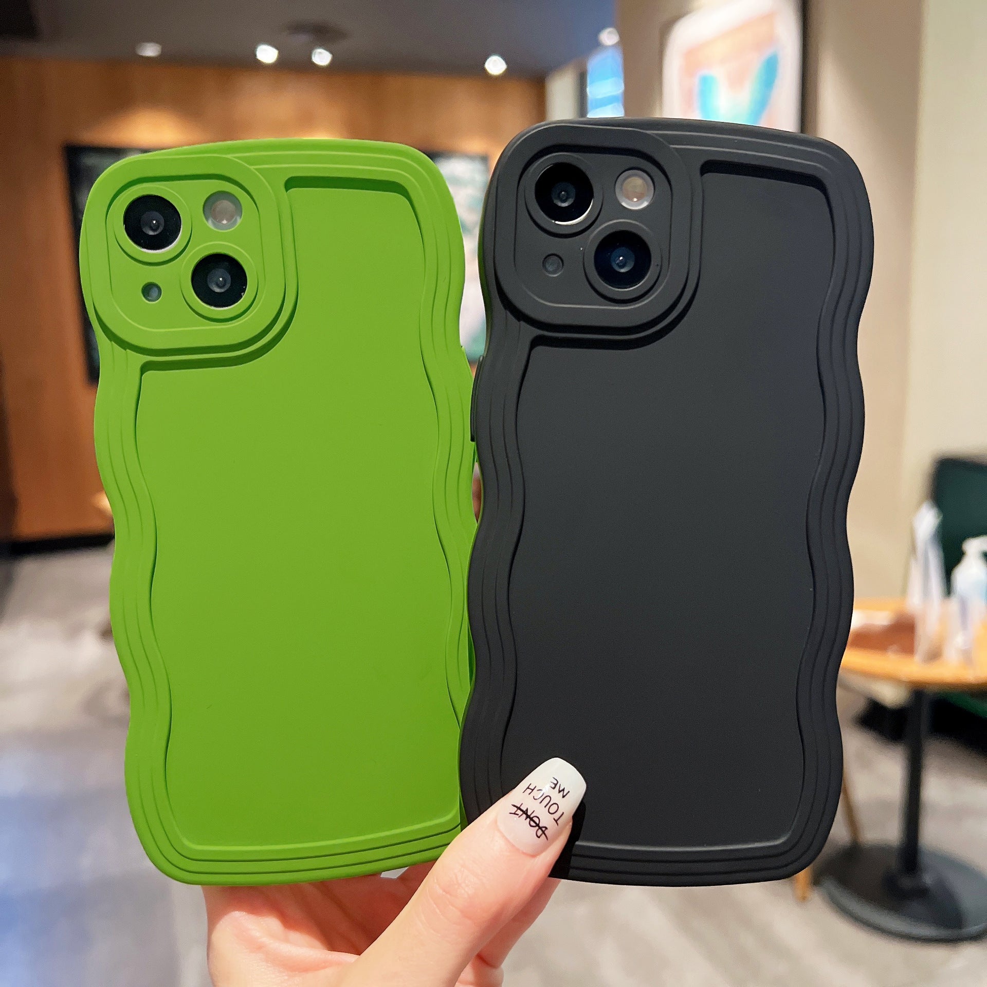 Big Wave Simple Anti-fall Advanced Color Phone Case 65528cb7 a006 4da8 b24f 7b7fe7c8f6c5
