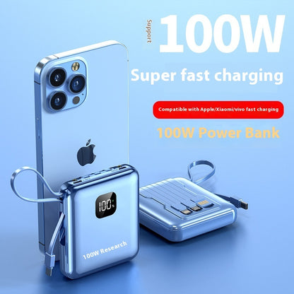 Mini-portable With Cable 20000 MA Power Bank PD225W Mobile Power Supply - 图片 2