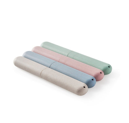 Wheat Straw Travel Toothbrush Cover Health Tooth Brushes Protector Portable Travel Toothbrush Box 6566121399960