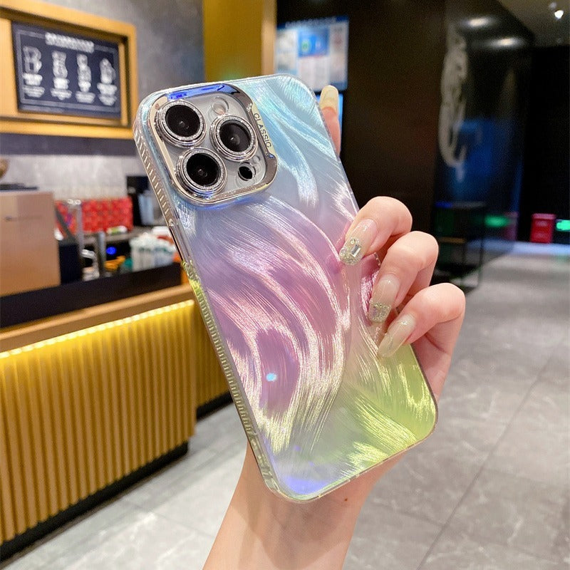 All-inclusive Drop-resistant Women's Gradient Lens Phone Case - 图片 3