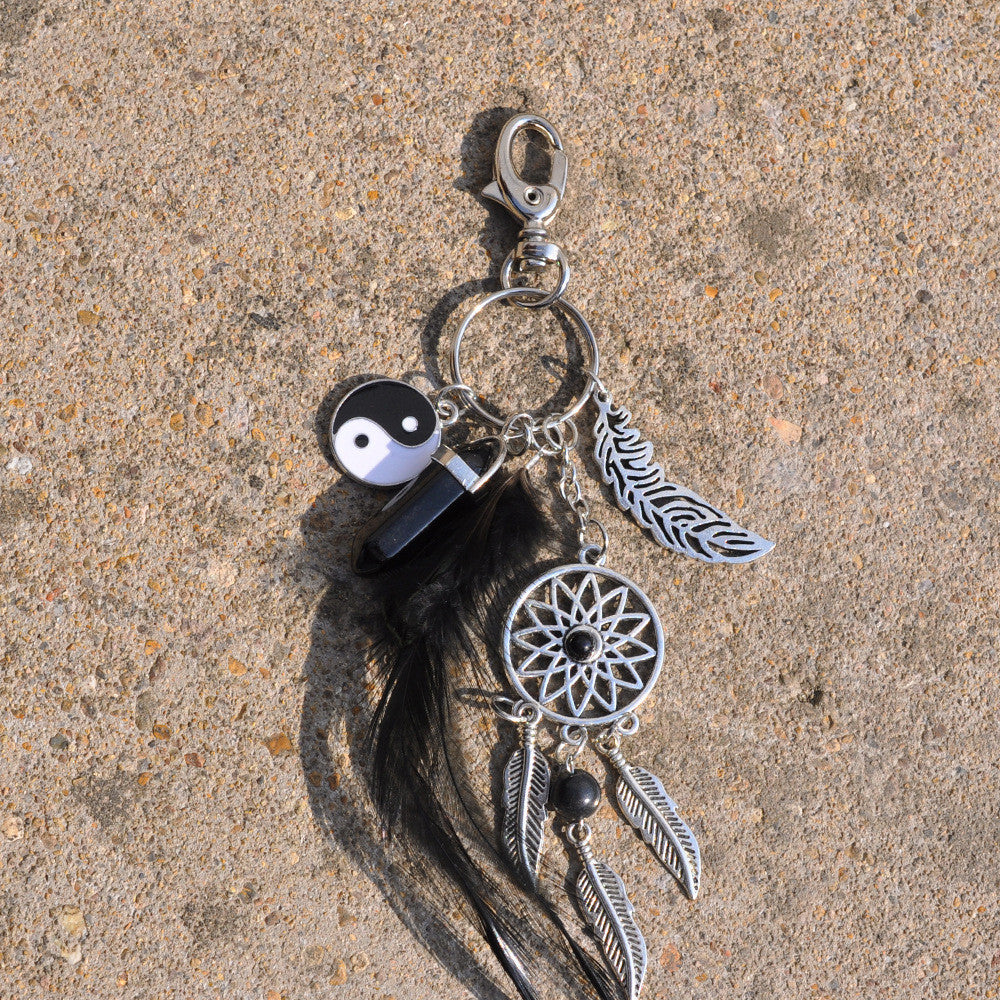 Dreamcatcher keychain pendant 6573259324754
