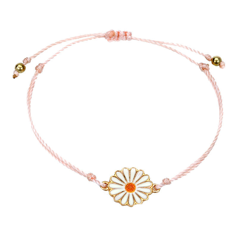 Woven Sunflower Bracelet 658058342767