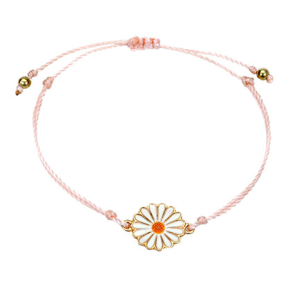 Woven Sunflower Bracelet 658058342767