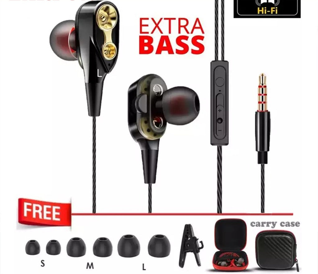 HiFi With Controller In-ear Wired Music Headset With Bag 658df1ce e521 4764 bf3f b8559f3c0c06