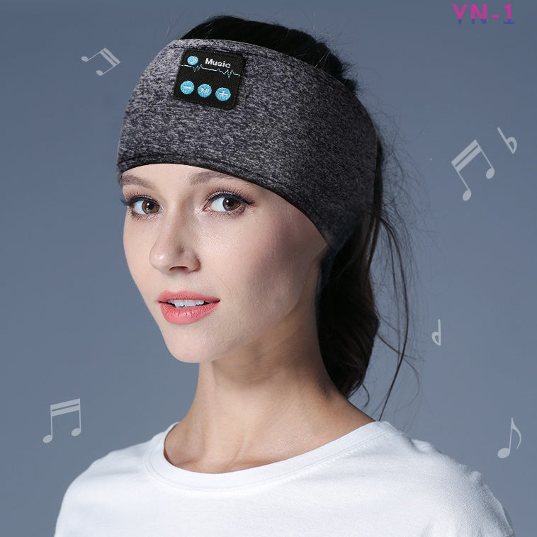 Wireless Bluetooth V5.0 Sports Headband With Music Call Stereo Shading Sleep Headband 659536338368