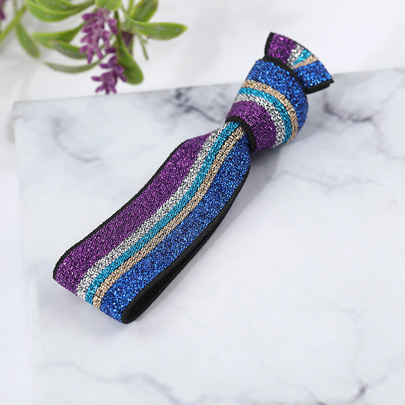 Colorful Knotted Hair Band Rivet Head Rope Wide Edge Fashion 65956d7d 3826 4f34 81c5 1c280c012f4f