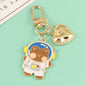 Cartoon Space Rabbit Space Bear Alloy Keychain Pendant 65ac0181 881c 433d a9c5 0ae421064dfc