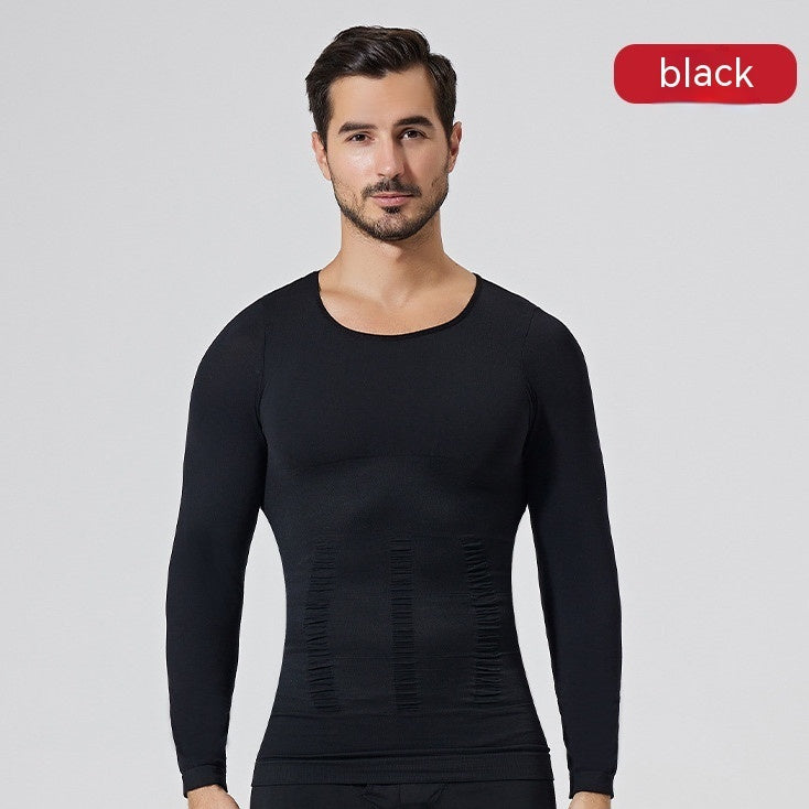 Men's Fashion Casual Body Shaping Long Sleeve 65b109a6 365e 4493 8603 47afd9a14a32 trans