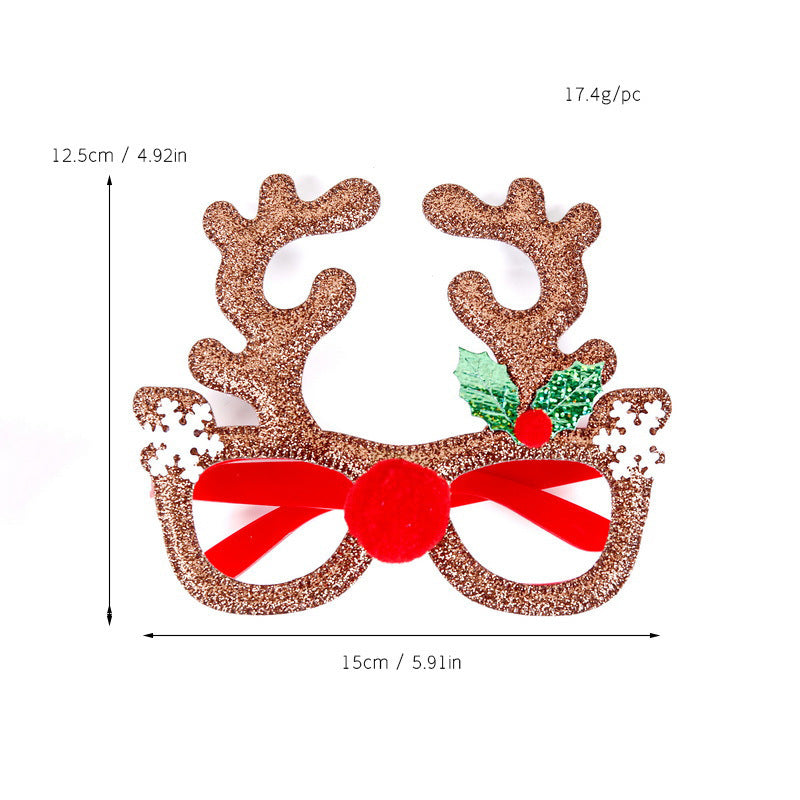 Christmas Creative Party Gathering Dress Up Glasses 65b49343 b310 4cde 9c28 8d5201a9f464