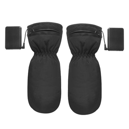 Electrically Heated Gloves Heating Zipper Thermal Windproof Gloves 65b791c6 68b1 4632 9c8a ce0a0775dc4c