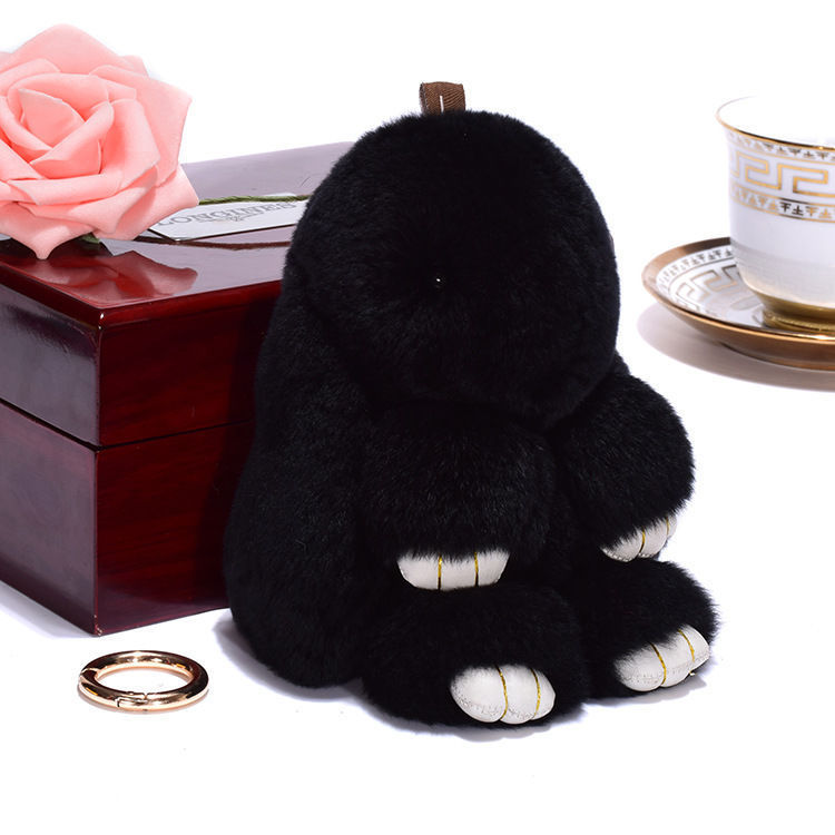 Fashionable Cotton Cute Rabbit Keychain Pendant 65be3f96 82c4 4867 bc16 2587a2fac10d