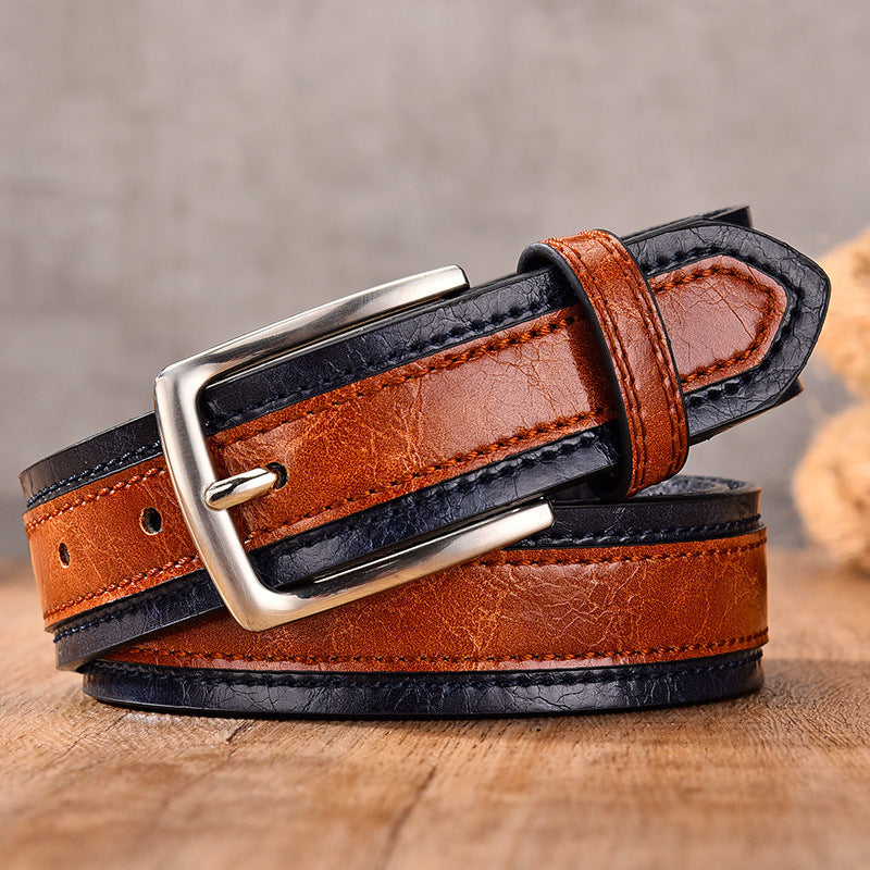 Color Matching Men's Casual Belt 65dd886d bbe4 49f8 930a bbe0ba9aa5d5
