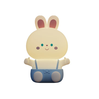 Rabbit Silicone Lamp USB Charging Dimming Timing Colorful Light Children's Birthday Gifts Led Small Night Lamp 65eb63ca d7a3 