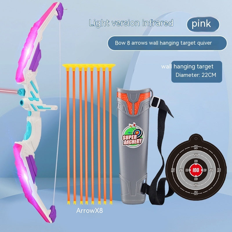 Children's Archery Bow And Arrow Set Arrow Target Quiver Boy Shooting Parent-child Sports Arrow Traditional Sucker 65f0ef5d e