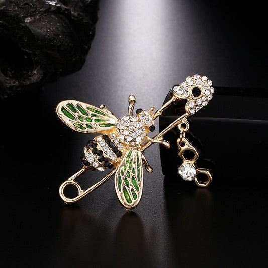 Personalized bee brooch 6606095892864