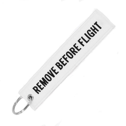 Personalized Embroidered Red Background White Keychain 660e81e8 4fd4 4f6f 9f2e f9c899a5deca