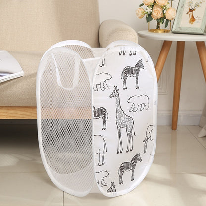 Nylon Mesh Folding Laundry Basket 66176cab e7db 4cc8 9043 d2a6bb1d3fbd trans